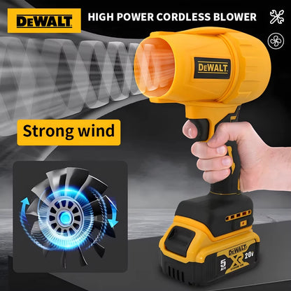 Dewalt 30000RPM Cordless Blower Electric Turbine Household Dust Collector 20V Portable Rechargeable Dust Removal Power Tools