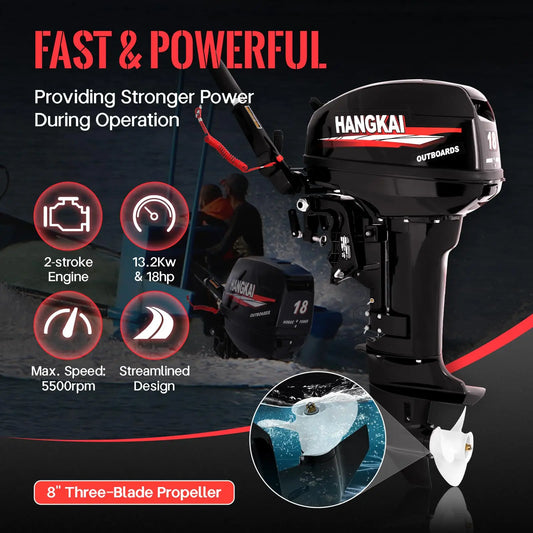 Outboard Motor 18HP 2 Stroke Outboard Engine  Brand Engines & components 2 Stroke Engine