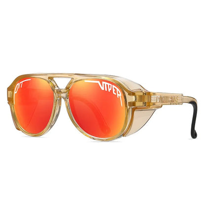 Adult UV400 Retro Pit Viper Sunglasses Men Women Baseball Softball Punk Sun Glasses Male Female Outdoor Sport Steampunk Eyewear