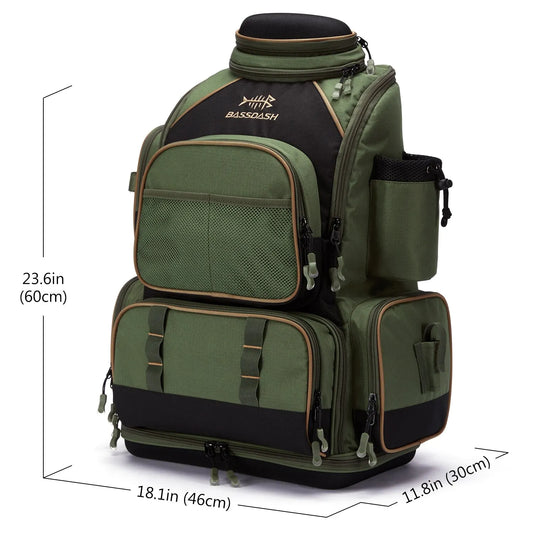 Multifunctional Fishing Tackle Backpack Lightweight Tactical