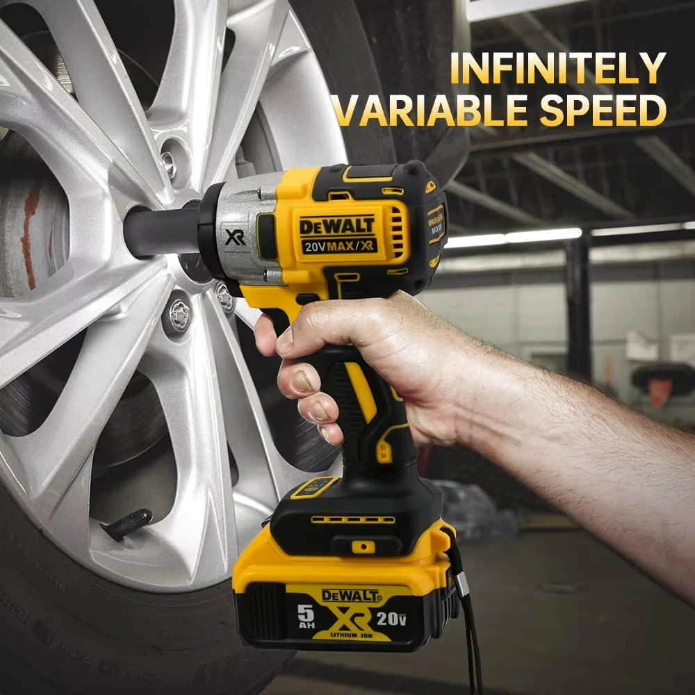 Dewalt DCF880 205N.m Cordless Impact Wrench 2300RPM Compact Electric Wrench Recharge Power Tools For Dewalt 20V Battery