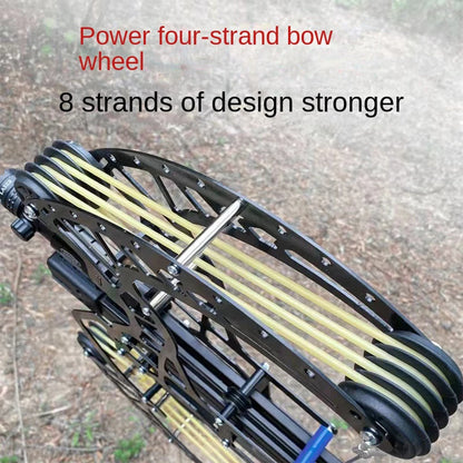 All-Metal 50-round Compound Bow & Arrow Compound Slingshot