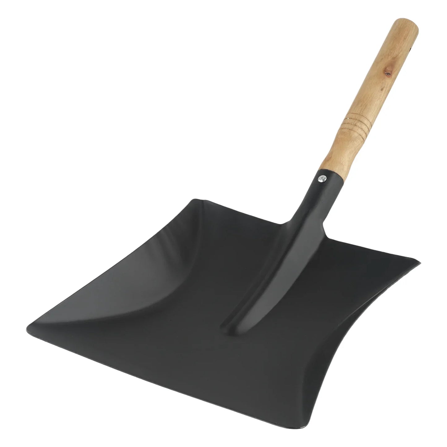 1pc Chimney Shovel Fireplace Tools Steel Dustpan Ash Shovel Fireplace Cleaning Tool Wood Burner Accessories
