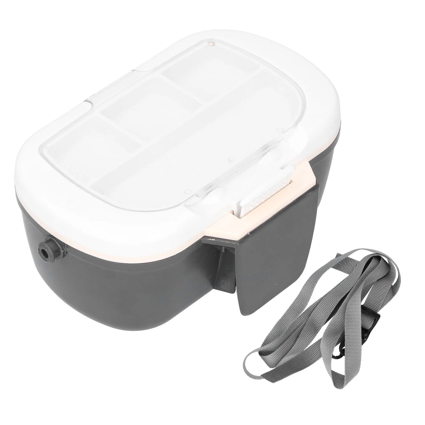 Plastic Fishing Tackle Box Sea Fishing Earthworms Sea Silkworm Preservation Case Large Capacity