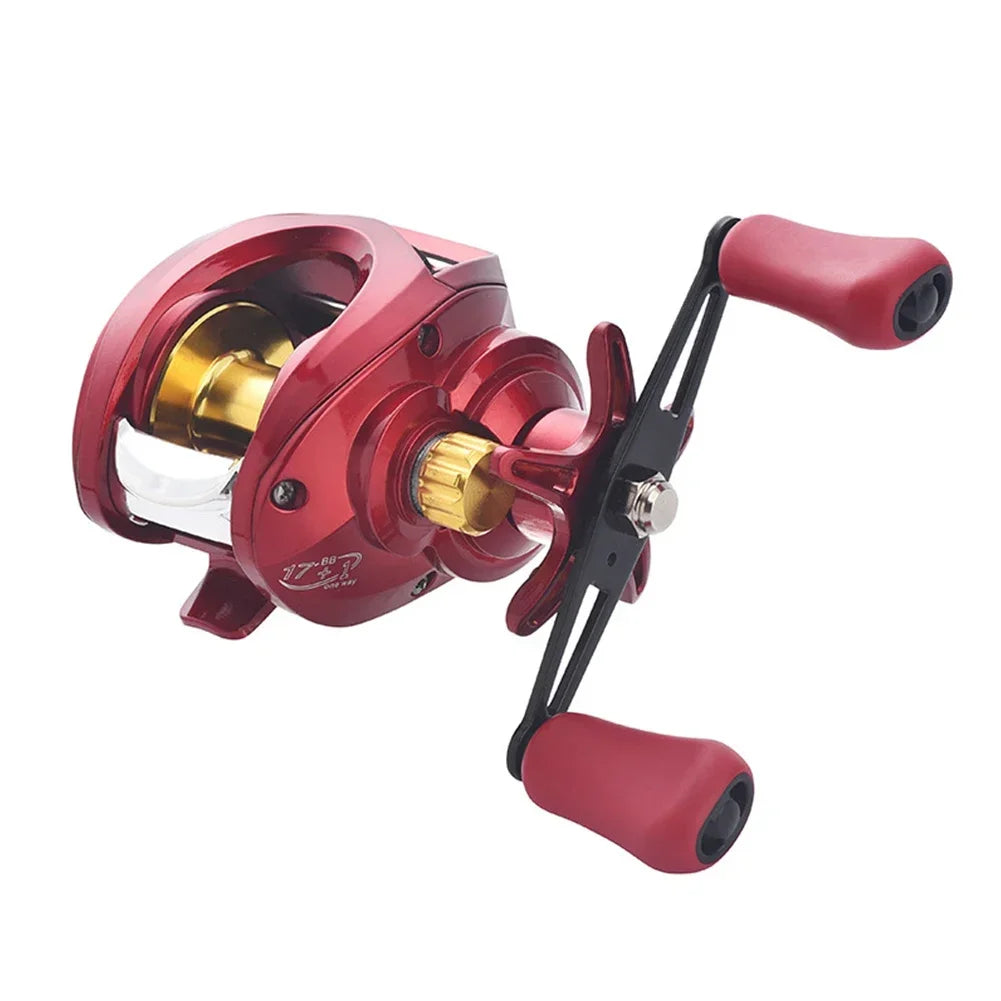 Spinning Fishing Wheel Anti-Blast Line Universal Fishing Reels Wheel 7.2:1