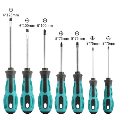 6pcs 10pcs Repair Tool Set-Magnetic Precision Screwdriver Kit with Phillips and Flat Head, Non-Slip Handle, Screwdriver Tool Set