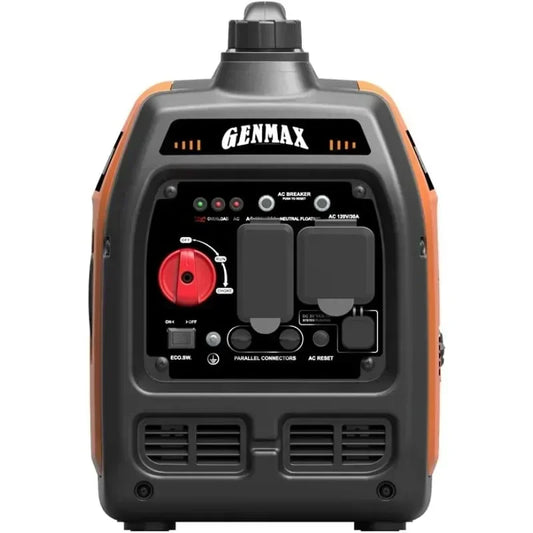 New Quiet Power Series Inverter Generator,Gas Powered, EPA Compliant, Eco-Mode Feature, Ultra Lightweight for Backup Home Use