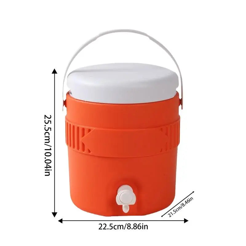 3.8L Camping Coolers Long-Lasting Insulation Portable Drink Dispensers Beverage