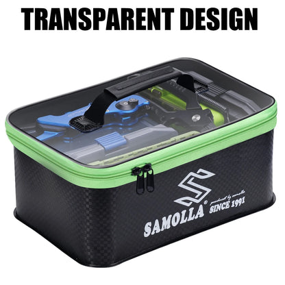 EVA Thicken Fishing Box Bag Waterproof Fishing Gear Boxes Live Fish Bucket Fishing Main Sub Line
