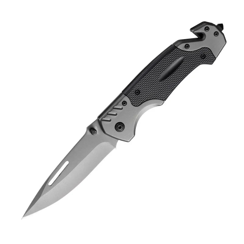 Outdoor Stainless Steel Folding Knife High Hardness Portable EDC Camping Pocket Knife Hiking T