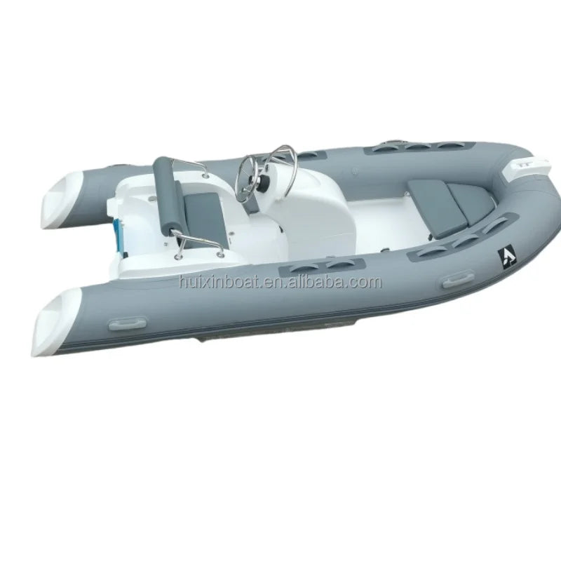 13ft Fiberglass Hull High-Speed Sport Boat with Engine for Surfing