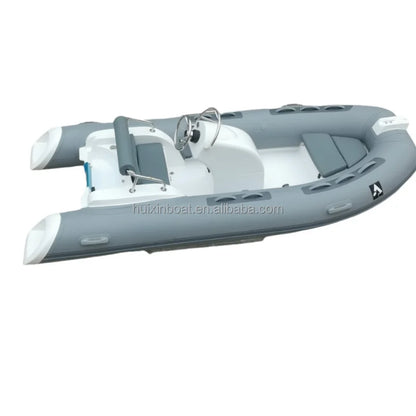 13ft Fiberglass Hull High-Speed Sport Boat with Engine for Surfing