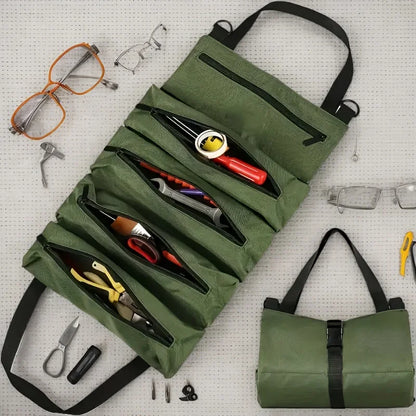 Multifunctional Electrician's Heavy-Duty Rolling Tool Kit - Suitable for Outdoor Storage Boxes, Cabinets, and Shelves