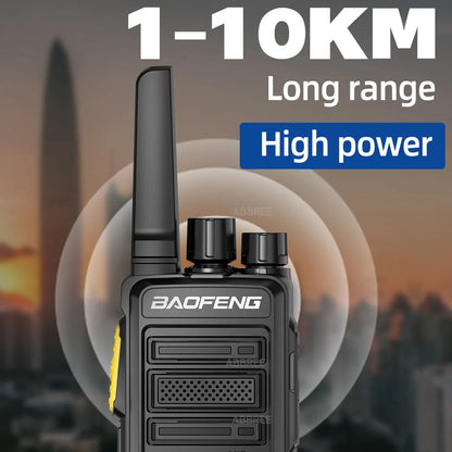 Baofeng BF-V12D GMSK Walkie Talkie Digital Copy Frequency HD Encrypted Call Noice Reduction Radio Two Way Radio BF-888S Upgrade