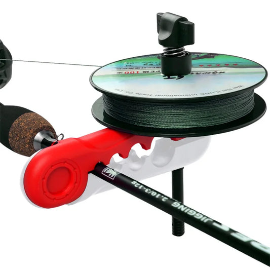 Fishing Line Winder Portable Baitcasting Spinning Reel Line Spooler Machine ABS Spooling