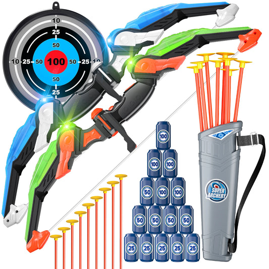 Archery Target Bow & Arrow Toys for Kids