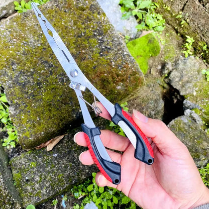 Fishing Pliers Long Nose Stainless Steel Hook Remover Cut Fishing Line Fishing Tied Hook
