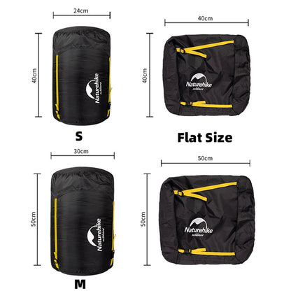 Naturehike Compression Bag For 3-4kg Sleeping Bag Splash-proof Multifunctional Camping Travel Portable Accessories Storage Sack