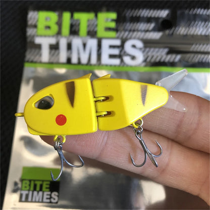 1PCS LURETV MM60 Fishing Lure Slow Sinking Swimbait Realistic