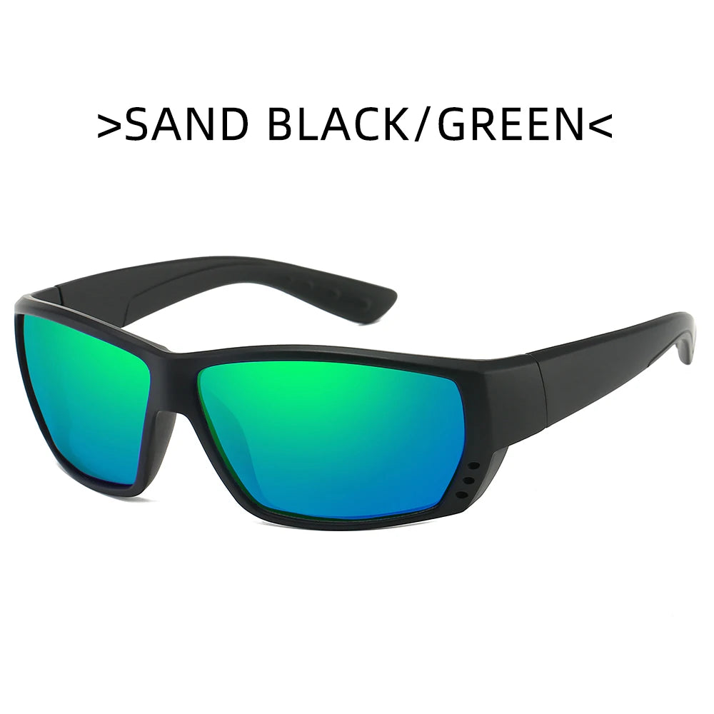 Sports Polarized Sunglasses For Men Cycling Driving Fishing 100% UV Protection