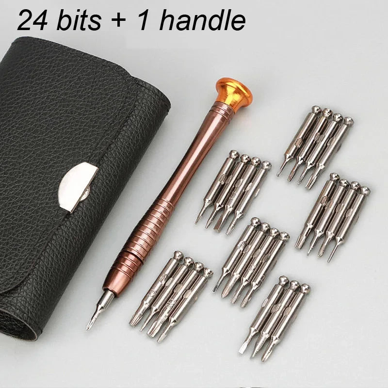 25 In 1 Torx Precision Screwdriver Bit Set Hand Tools Screw Driver Kit Screwdriver Set For Xiaomi Mobile Phones Repair Tools