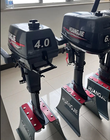 Boat Engine 4HP 2 Stroke Gasoline Boat Motor Outboard Engine