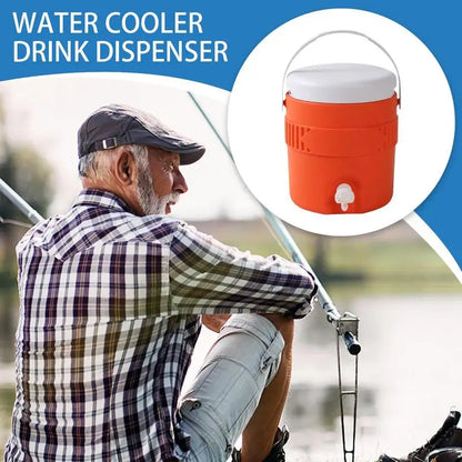 3.8L Camping Coolers Long-Lasting Insulation Portable Drink Dispensers Beverage