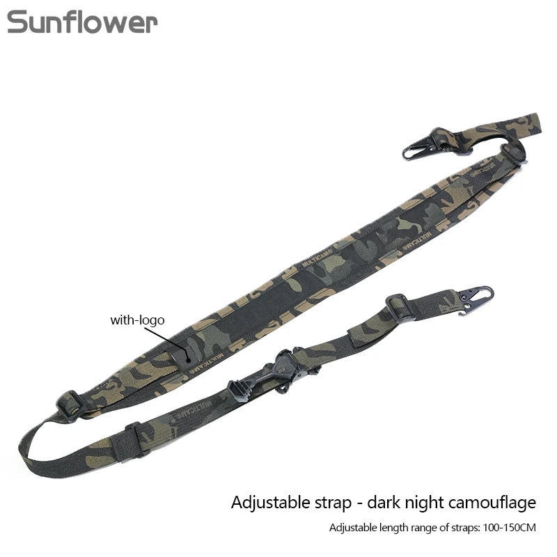 US Warehouse Tactical Nylon Rifle Sling Quick Adjustment 2 Point Padded Combat Modular