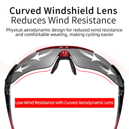 Polarized Cycling Glasses  UV400 Outdoor Sport Eyewear Men Women