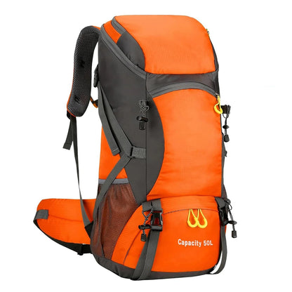 Waterproof 50L Lightweight Backpack with Rain Cover