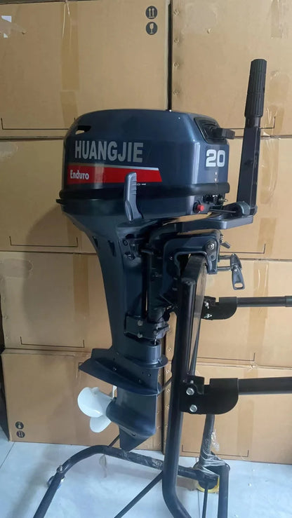 Boat Accesso 2 Stroke 20HP Boat Engine Water Gasoline like Yamaha Outboard Motor Boat