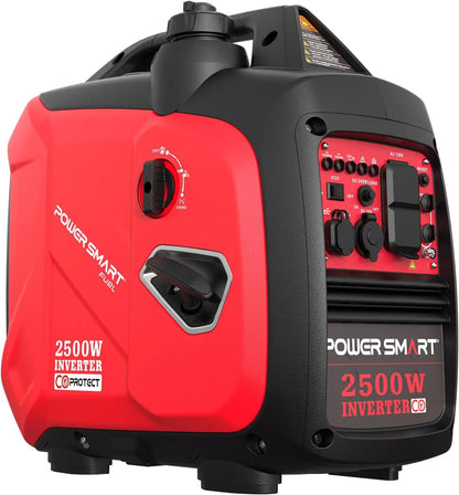 2500-Watt Gas Powered Portable Inverter Generator, Super Quiet for Camping,Home Emergency Use,EPA Compliant 2024 Version