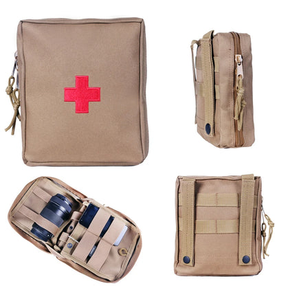 Utility 22CM Large Size Tactical Waist Bag Molle First Aid Bag Belt EDC Medical Pouch Emergency