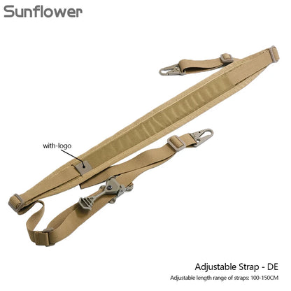 US Warehouse Tactical Nylon Rifle Sling Quick Adjustment 2 Point Padded Combat Modular