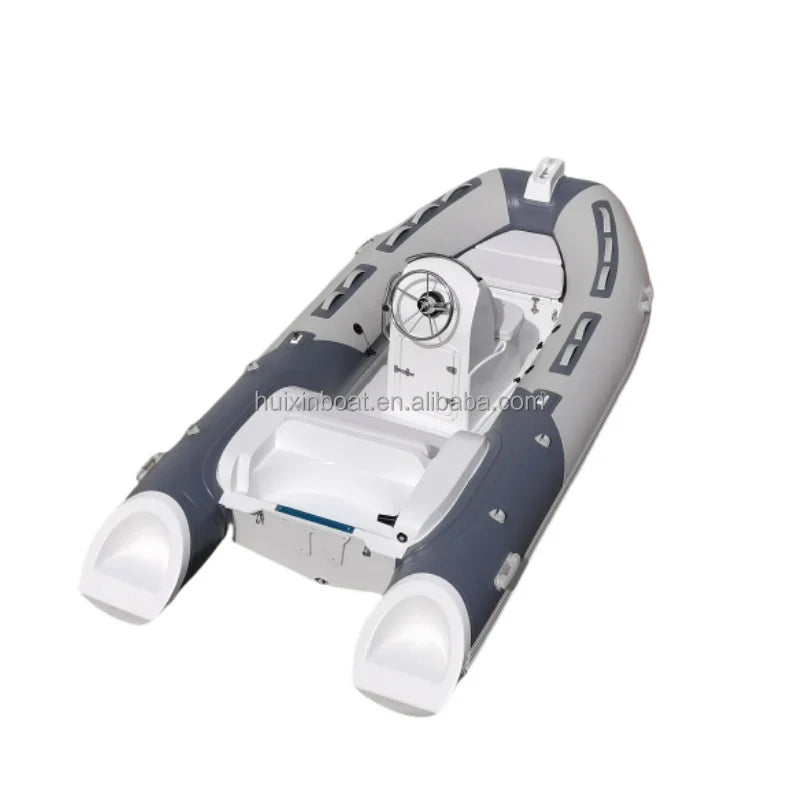 13ft Fiberglass Hull High-Speed Sport Boat with Engine for Surfing