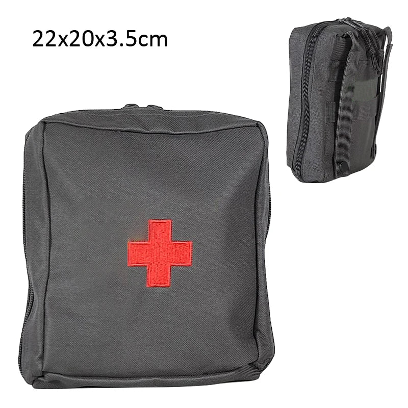 Utility 22CM Large Size Tactical Waist Bag Molle First Aid Bag Belt EDC Medical Pouch Emergency