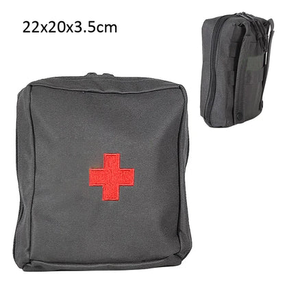 Utility 22CM Large Size Tactical Waist Bag Molle First Aid Bag Belt EDC Medical Pouch Emergency