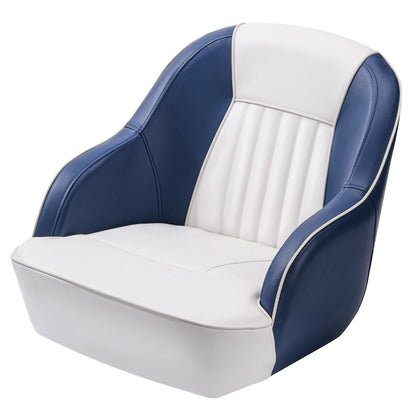 Captain Bucket Seat, Pontoon Boat Seat with Thickened Sponge Padding,
