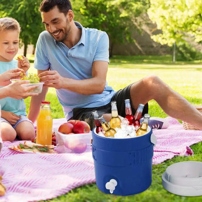 3.8L Camping Coolers Long-Lasting Insulation Portable Drink Dispensers Beverage