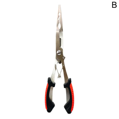 Fishing Pliers Long Nose Stainless Steel Hook Remover Cut Fishing Line Fishing Tied Hook