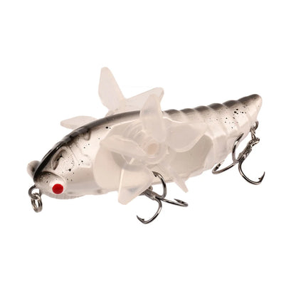 1 PC Popper Spin Fishing Lure Floating Hard Bait Artificial Spinning Baits 14G 7.5G