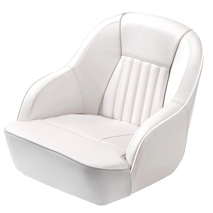 Captain Bucket Seat, Pontoon Boat Seat with Thickened Sponge Padding,