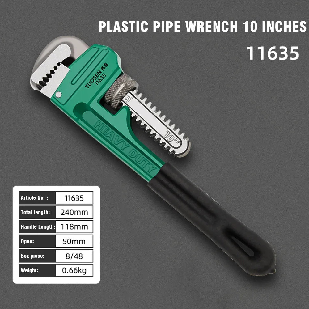 F-type Multi-function Adjustable Wrench Right Angle Design Universal Ratchet Torque Pipe Wrench Suitable Pipeline Repair Tools