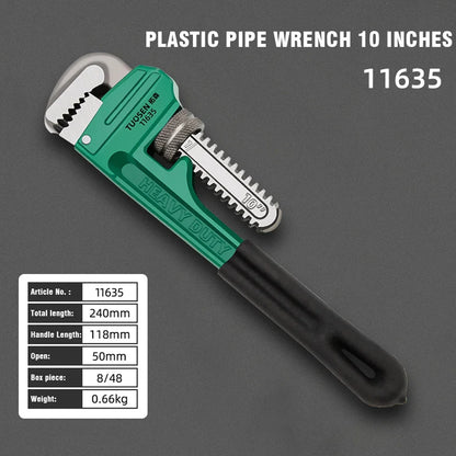 F-type Multi-function Adjustable Wrench Right Angle Design Universal Ratchet Torque Pipe Wrench Suitable Pipeline Repair Tools