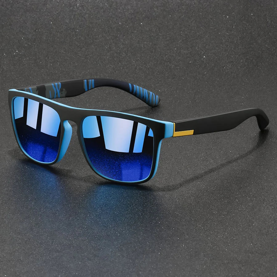 Fashion Vintage Square Sunglasses Men Women Fishing Driving Man Luxury Brand Designer Sun Glasses Anti-Glare Retro Eyewear UV400